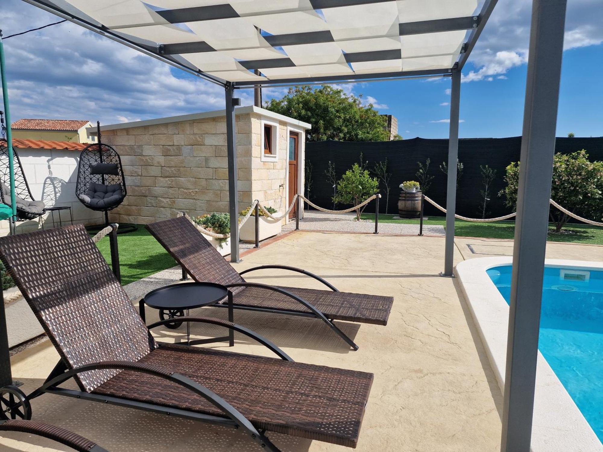 Holiday Home Near Trogir Kaštel Štafilić Exteriör bild